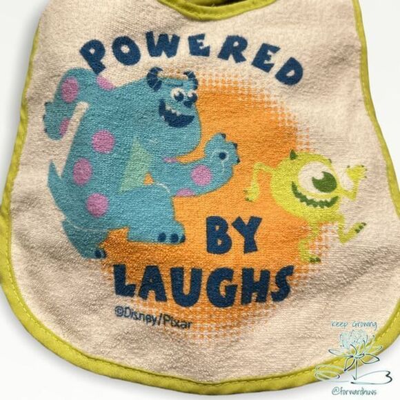 Bundle Sale 3 for $15 | Disney Monster’s Inc | Smile Baby | Bibs - Picture 5 of 8